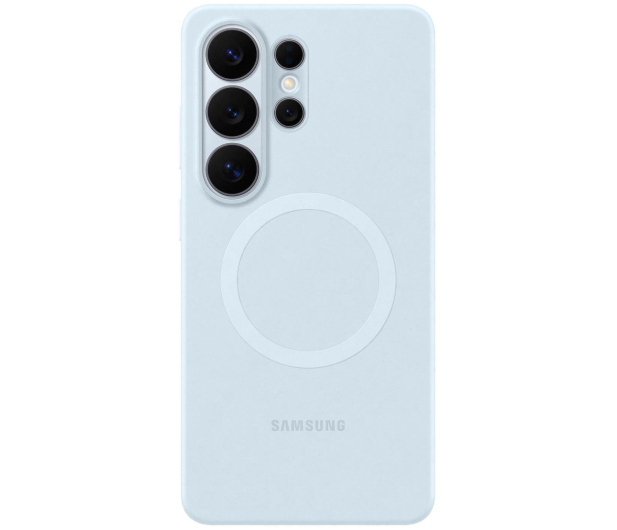 Samsung Etui Silicone Magnet do Galaxy S26 Ultra jasnoniebieskie - 1489495 - zdjęcie